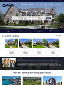 Semi Custom Real Estate Website - Design 1