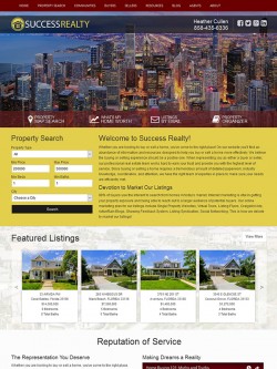 Semi Custom Real Estate Website - Design 3